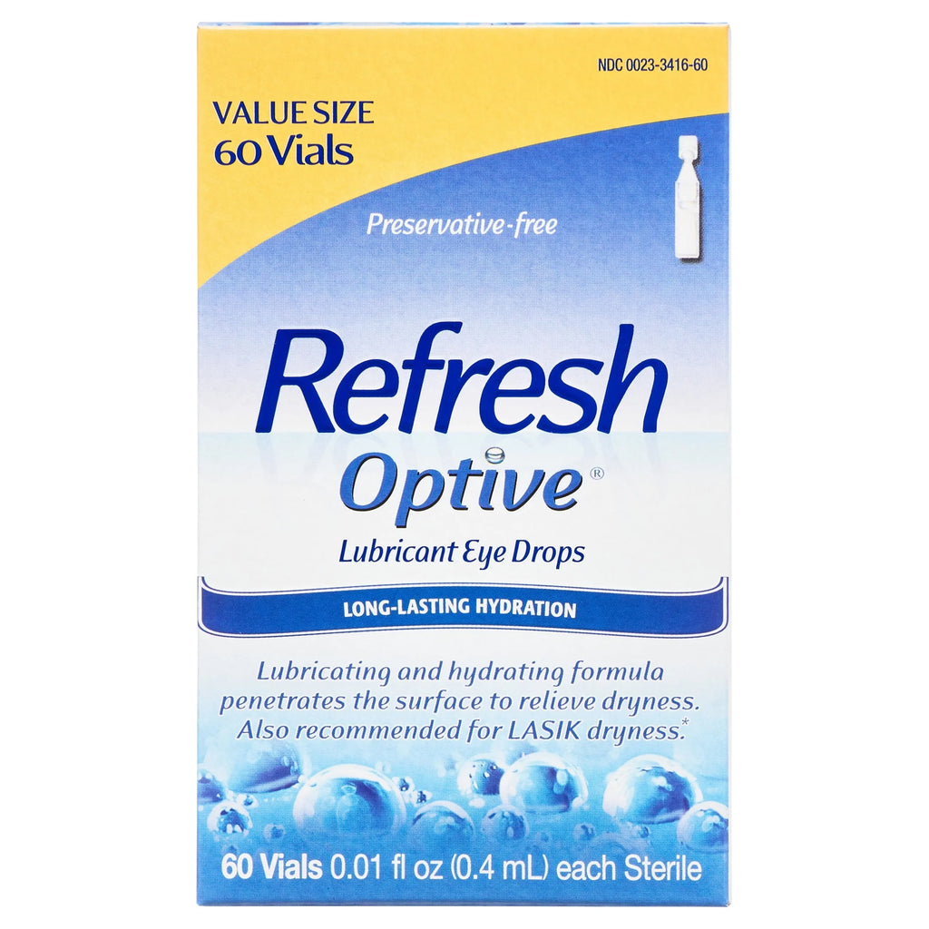Preservative-Free Lubricant Eye Drops 0.4 ml 60 Count N411956
