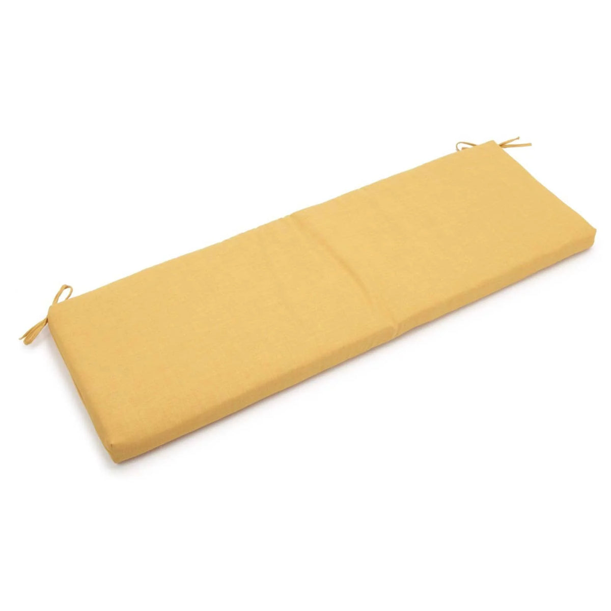 Solid Outdoor Spun Polyester Bench Cushion A34659