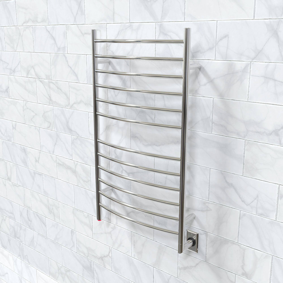 Polished Stainless Curved Towel Warmer X70927