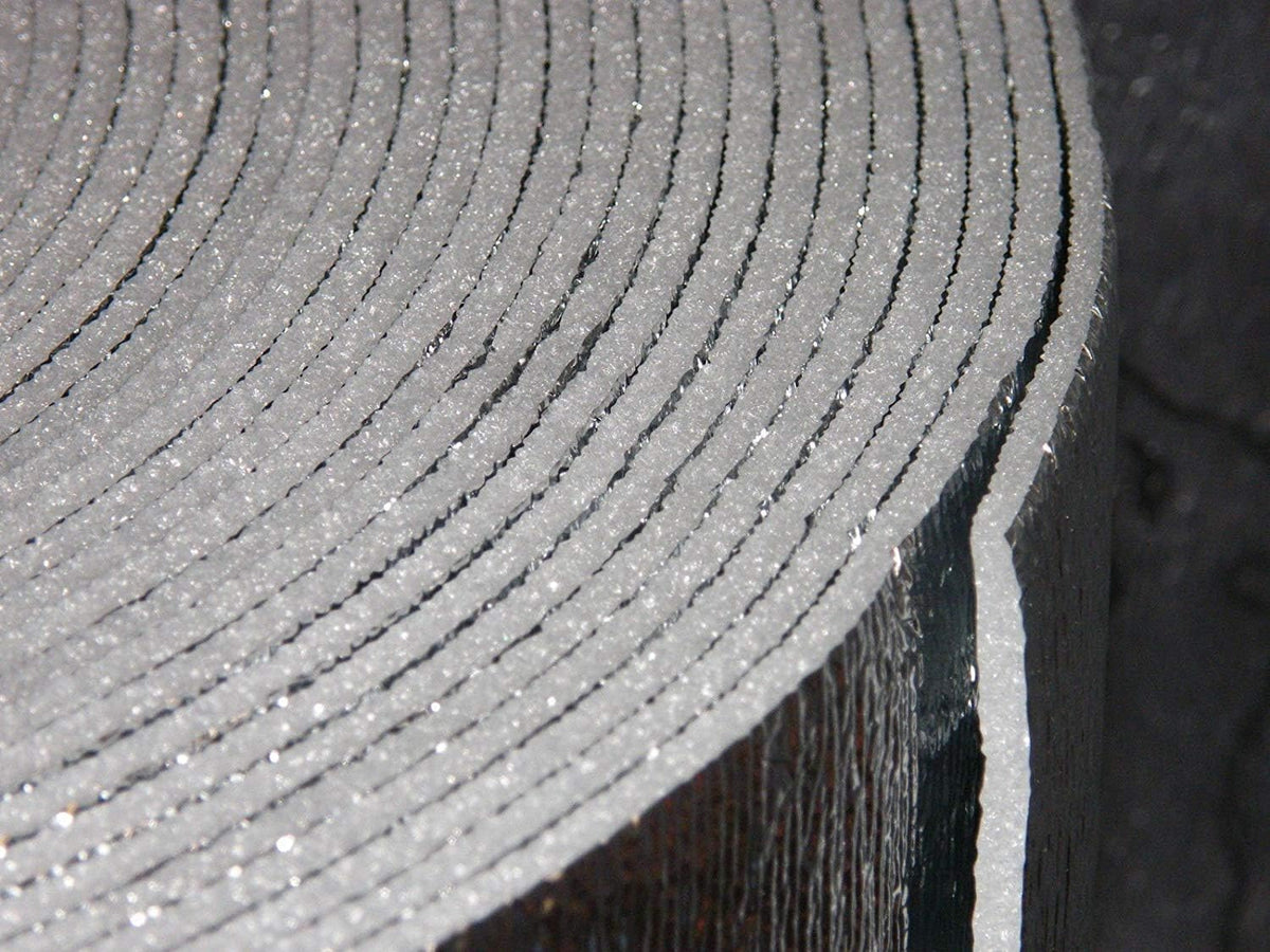 4' x 35' Roll (140 Sqft) Vehicle Insulation Sound Deadener Radiant Heat Barrier Mat P38898