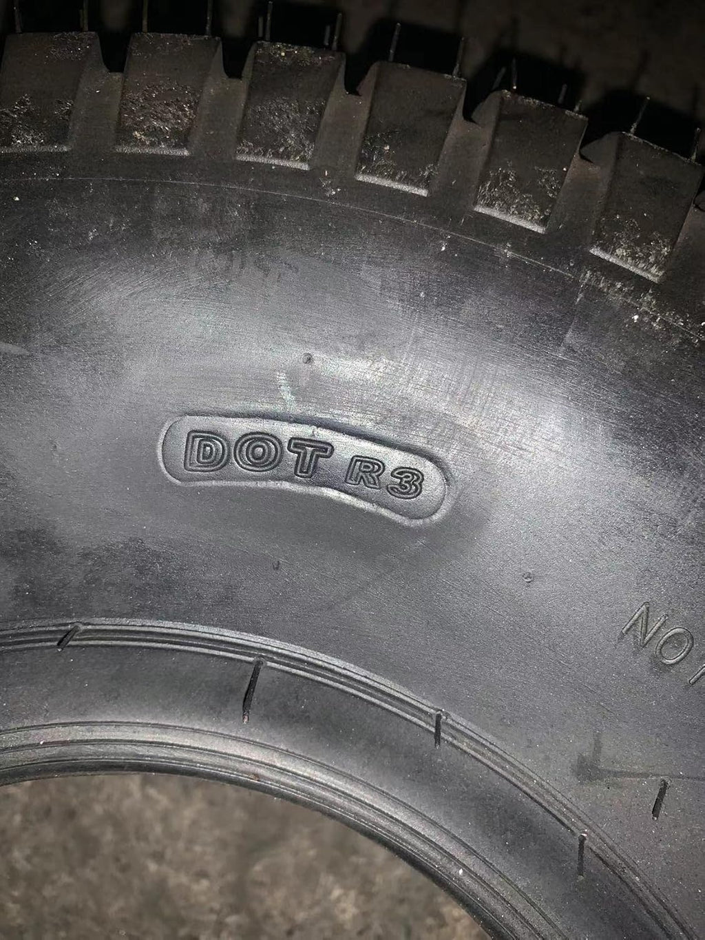 2Pcs 18 x 6.50-8 Tubeless Lawn Mower Tire N5390