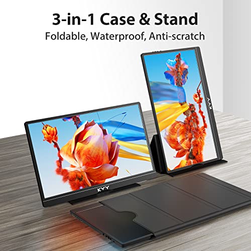 15.6'' FHD 1080P Portable Monitor with Smart Cover Bag J29770