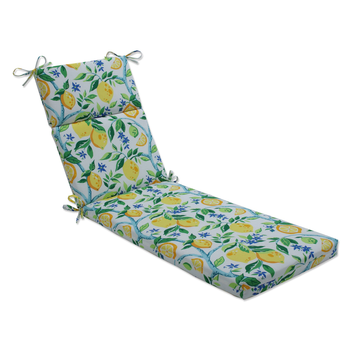 Lemon Tree Yellow Chaise Lounge Cushion O394772