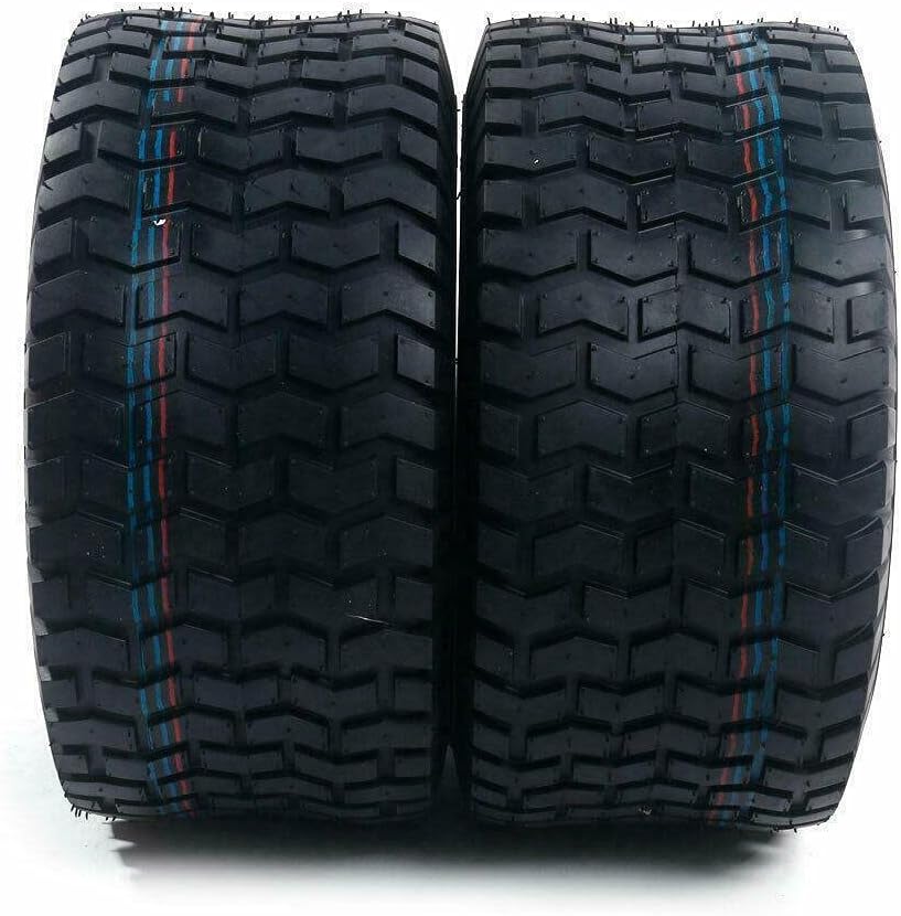 2Pcs 18 x 6.50-8 Tubeless Lawn Mower Tire N5390