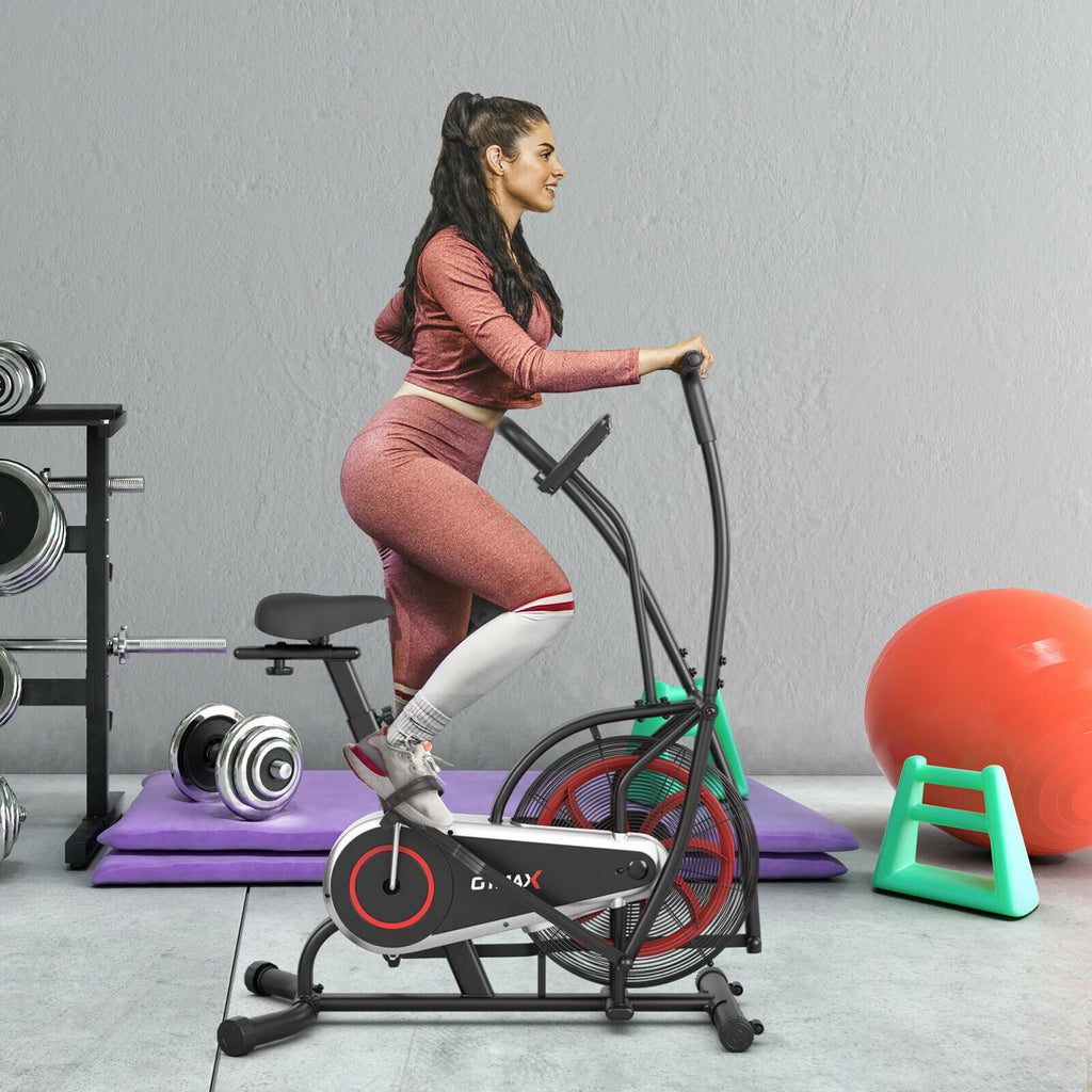 Fan Exercise Bike with LCD Display J55524
