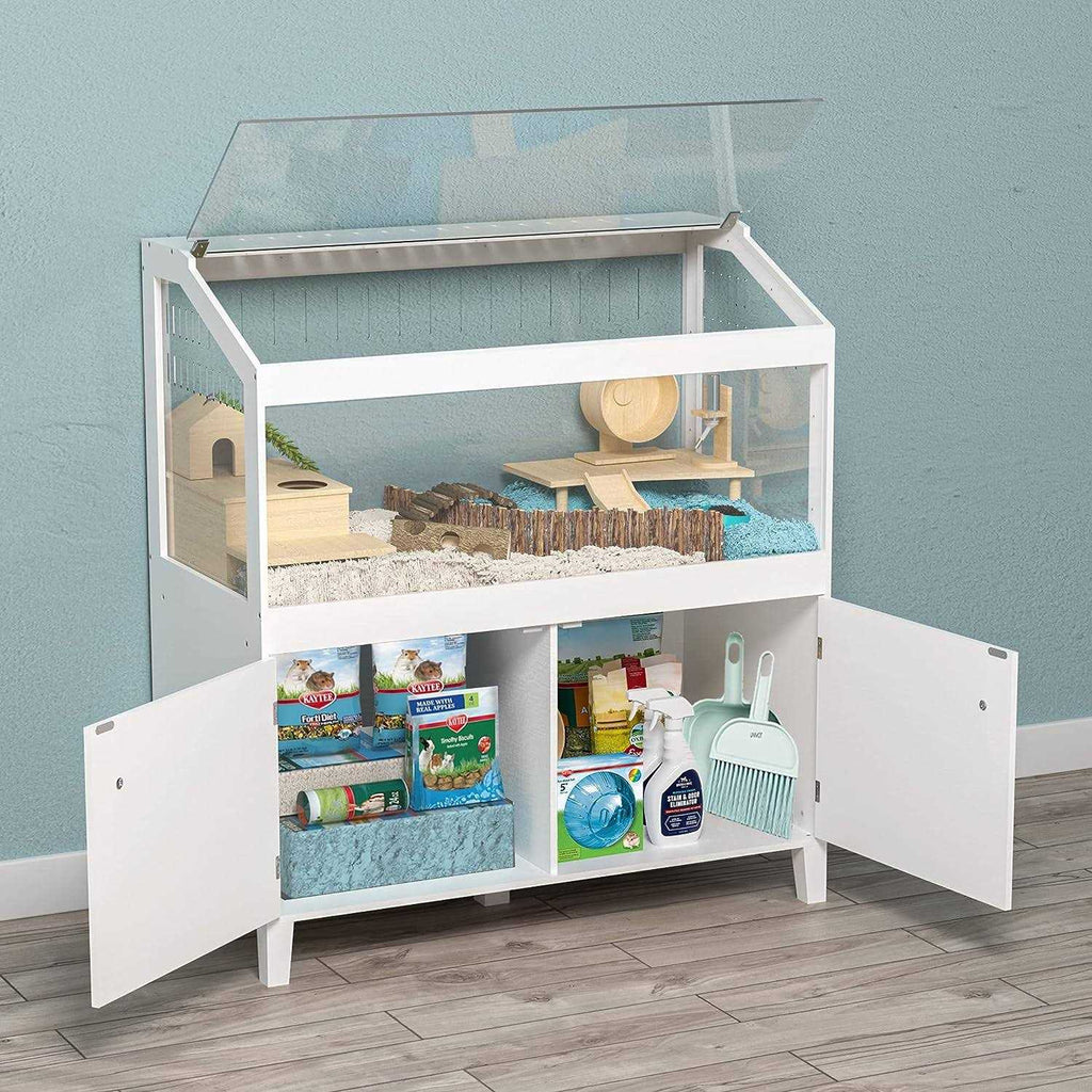 Hamster Cage with Storage Cabinet C507