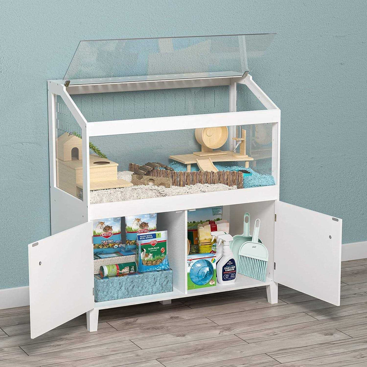 Hamster Cage with Storage Cabinet C507