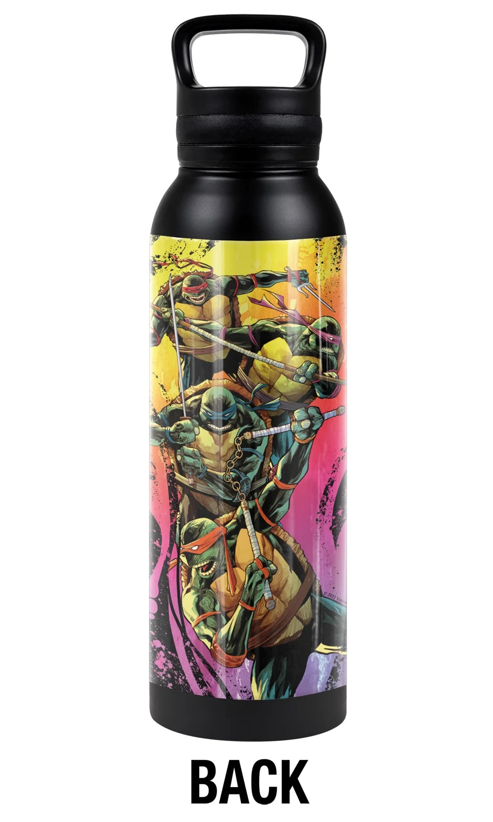 24 oz Insulated Stainless Steel Water Bottle with Loop Cap U5799
