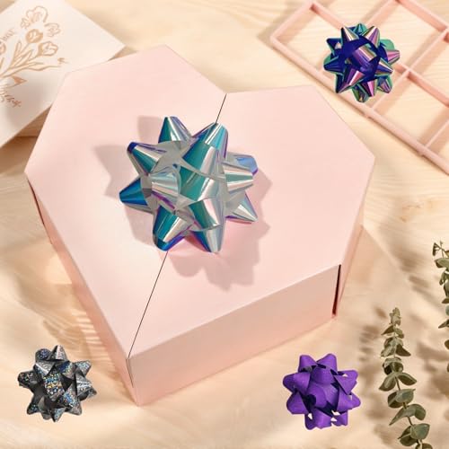 16 Gift Bows with 2 Rolls Curling Ribbons A4447