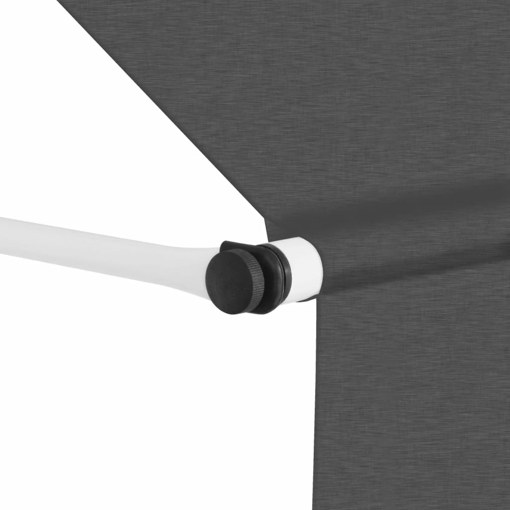 Manual Retractable Awning 137.8" Anthracite O3584