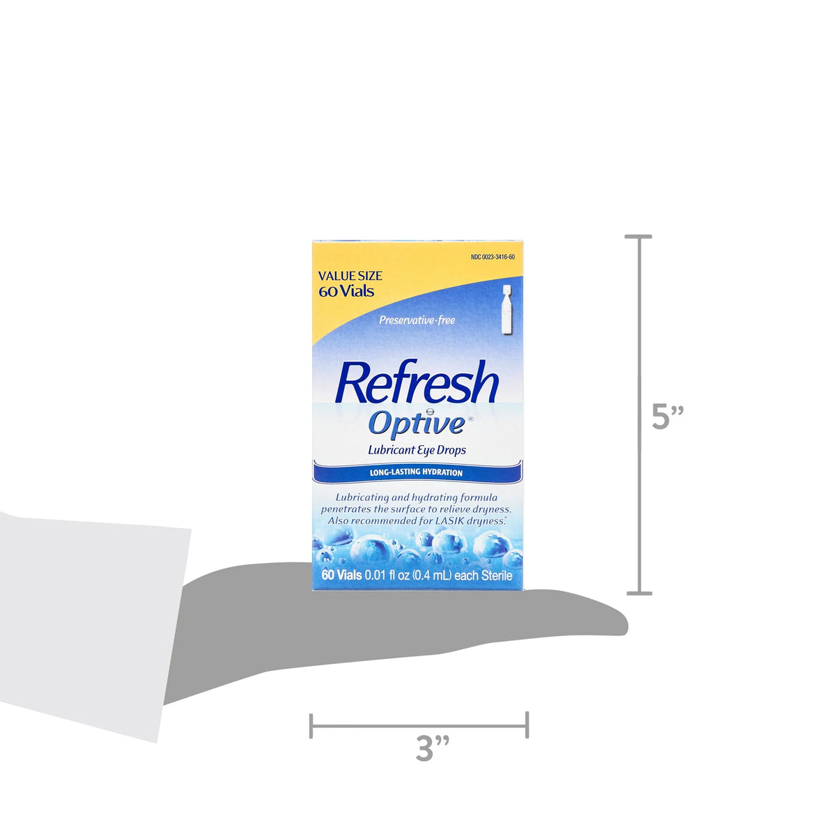 Preservative-Free Lubricant Eye Drops 0.4 ml 60 Count N411956
