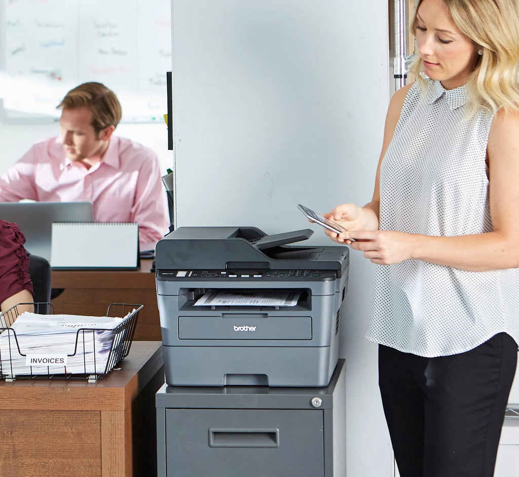 Monochrome Laser All-in-One Printer with Duplex Printing and Wireless Connectivity S9210