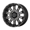 17x9 Black Gray Tint Wheel W30387