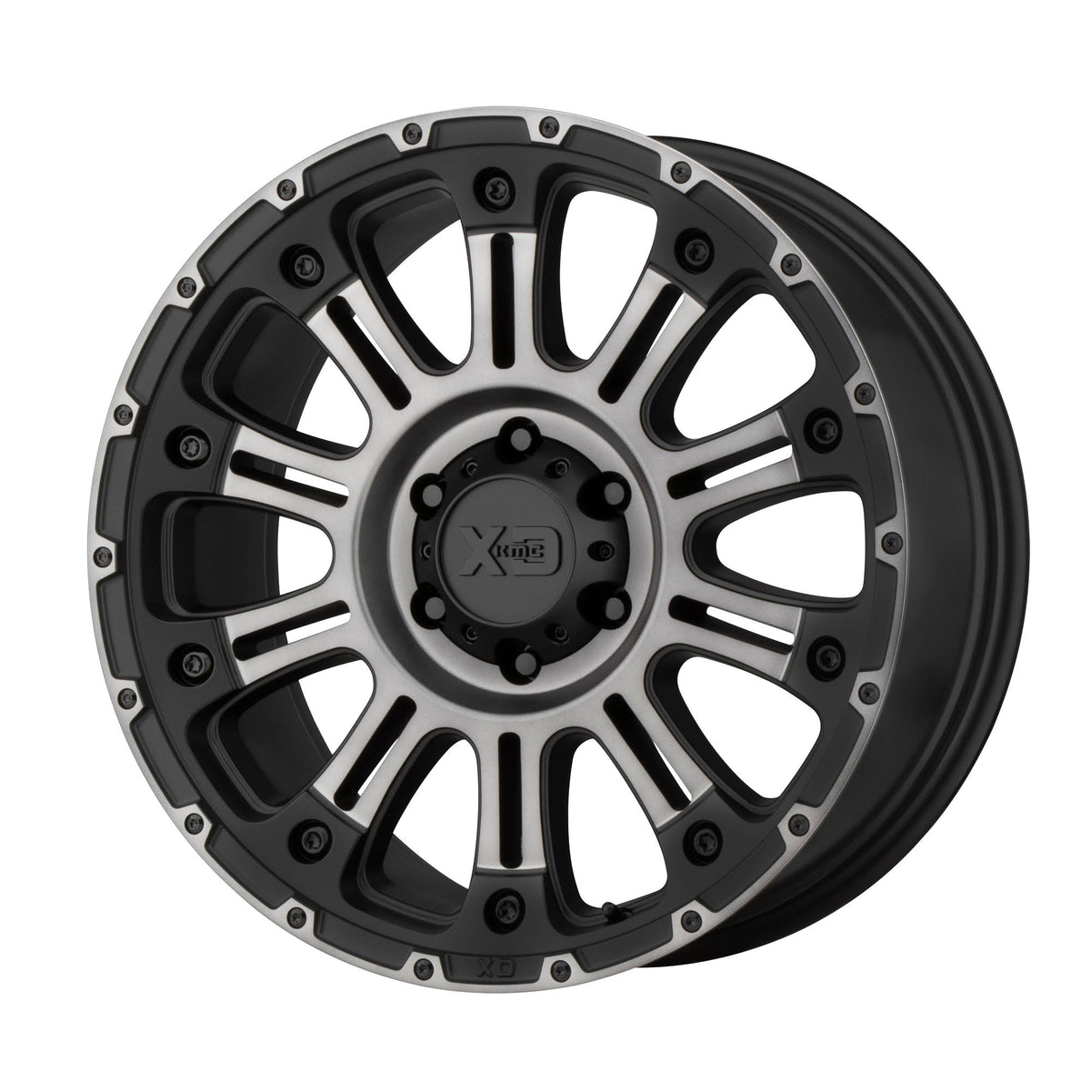 17x9 Black Gray Tint Wheel W30387