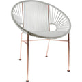 Copper/White Concha Chair B350154