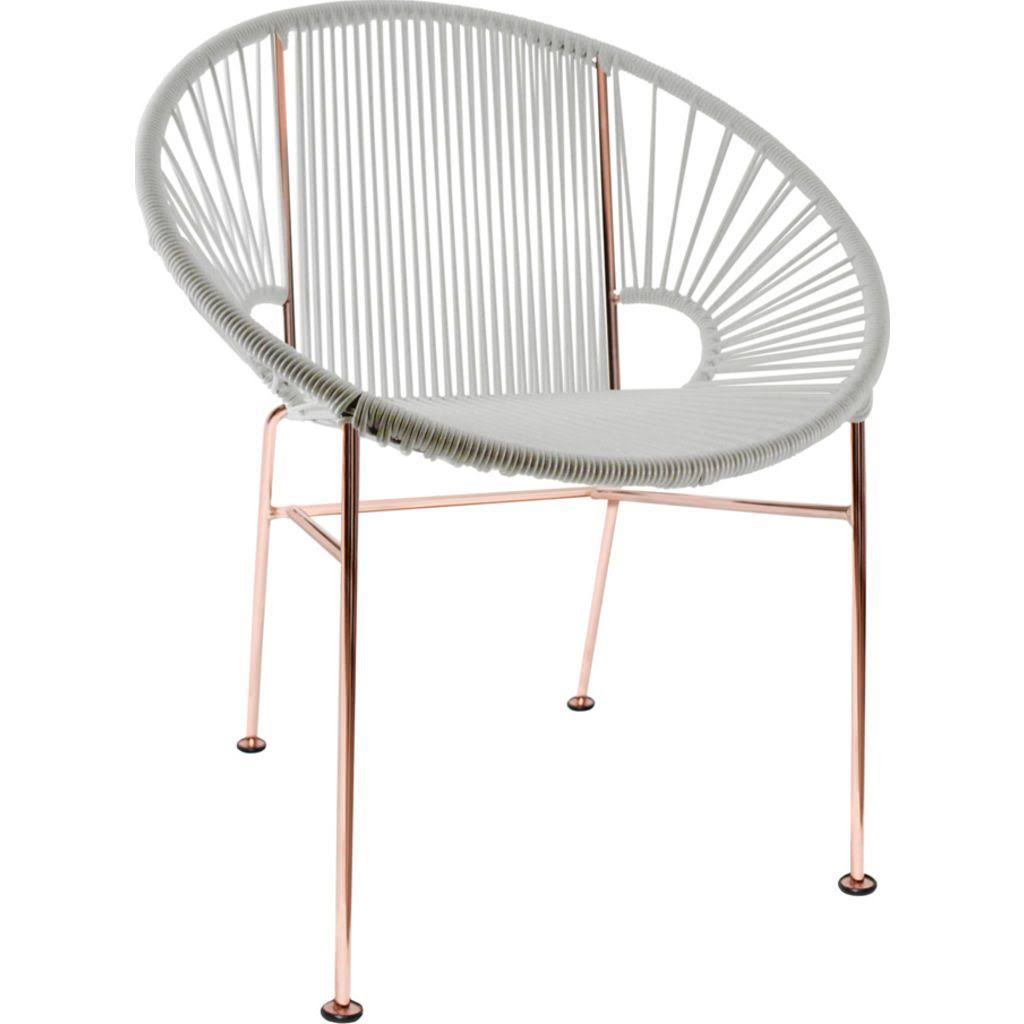 Copper/White Concha Chair B350154
