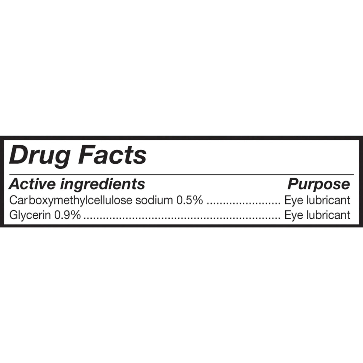 Preservative-Free Lubricant Eye Drops 0.4 ml 60 Count N411956