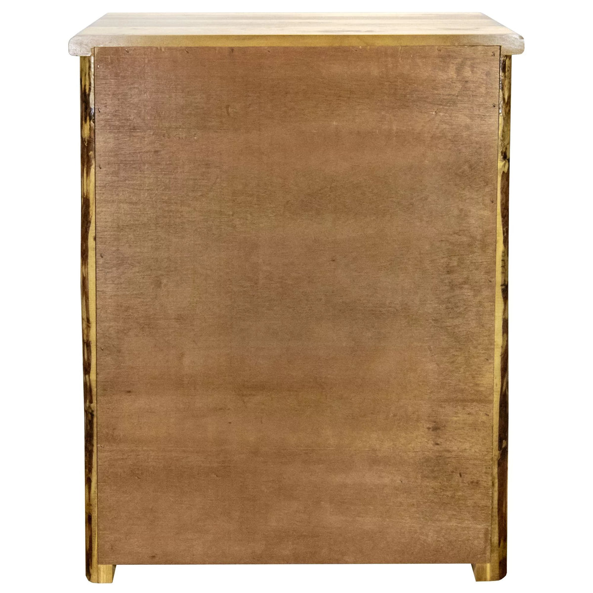Accent Cabinet with Laser Engraved Wolf Design M159