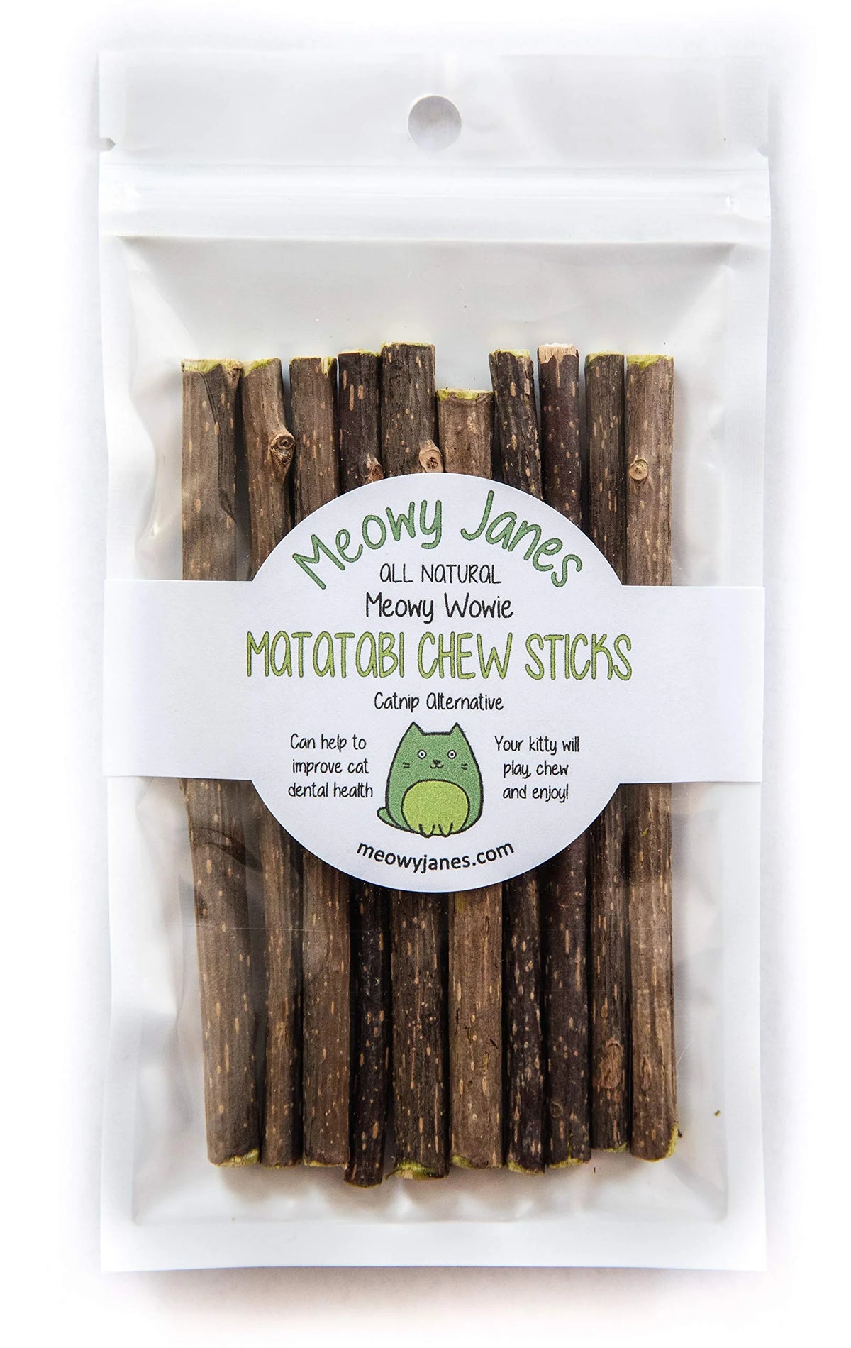 Matatabi Chew Sticks Cat Toy and Cat Treat O246127