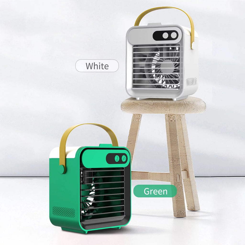Air Conditioner Fan 180mL 3 Speeds USB Air Cooler Humidifier T475603