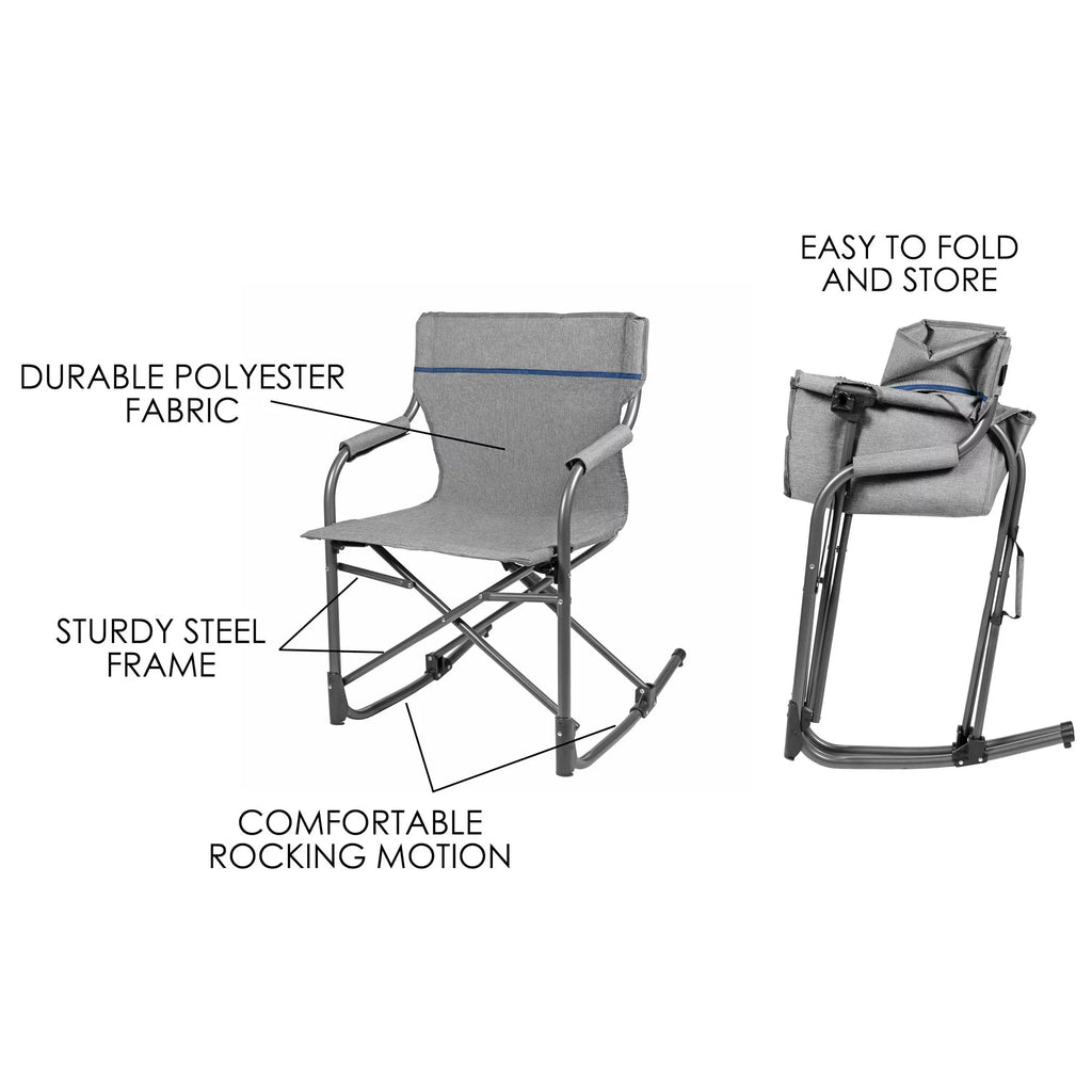 Grey Rocking Director's Chair D43641