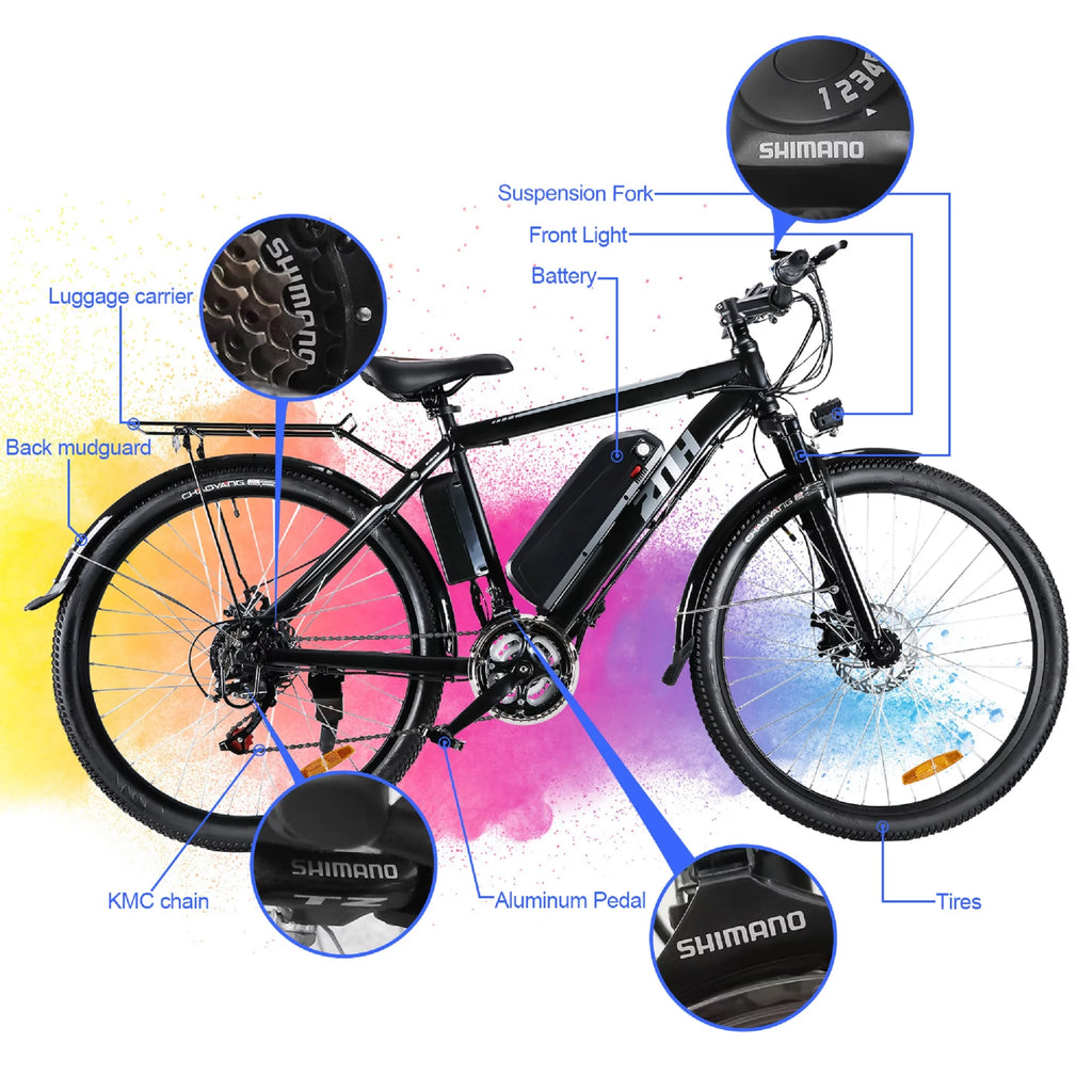 350W 21-Speed Electric Mountain Bike Y572099