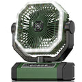 Portable Fan 24000mAh Battery Powered with Remote & LED O105