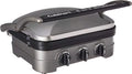 Silver 5 in 1 Countertop Griddle & Grill C172758
