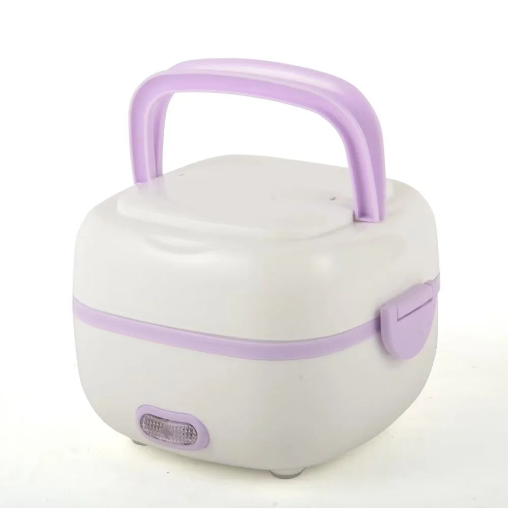 Portable Electric Lunch Box Food Heater 1L Stainless Steel Y8718