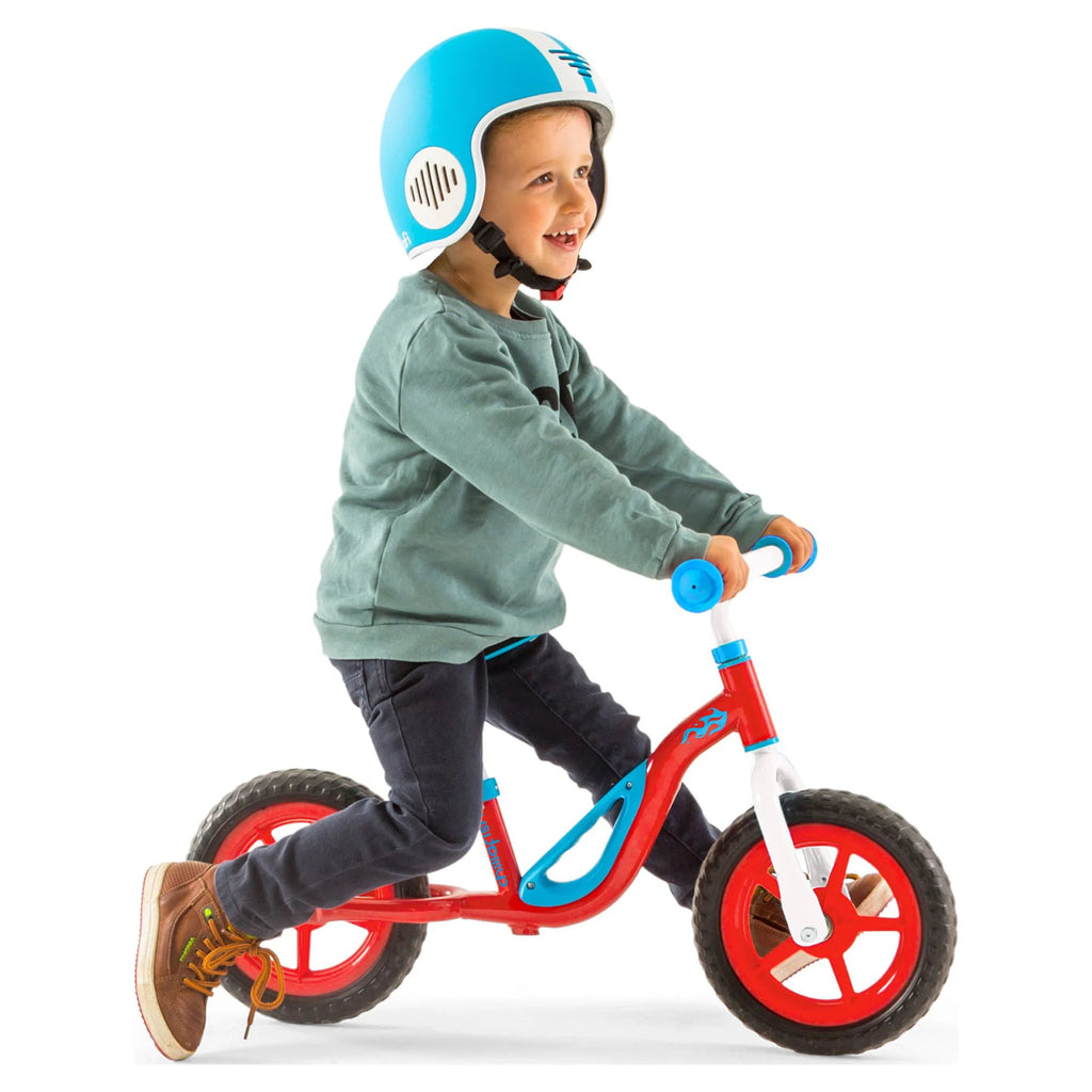 Lightweight Toddler Balance Bike with Carry Handle, Adjustable Seat and Handlebar, 10-inch Wheels, Red J557256