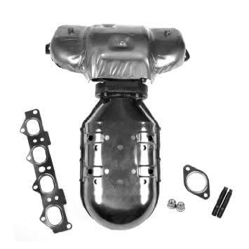 Catalytic Converter with Integrated Exhaust Manifold G975970