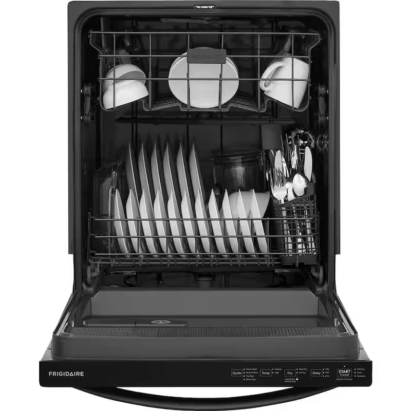 Black Built In Dishwasher with Plastic Tub A49128