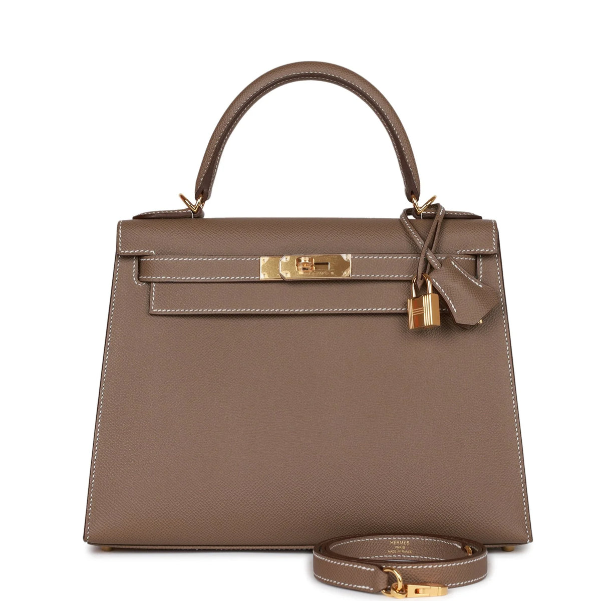 Kelly 28 Etoupe Epsom Handbag X943857