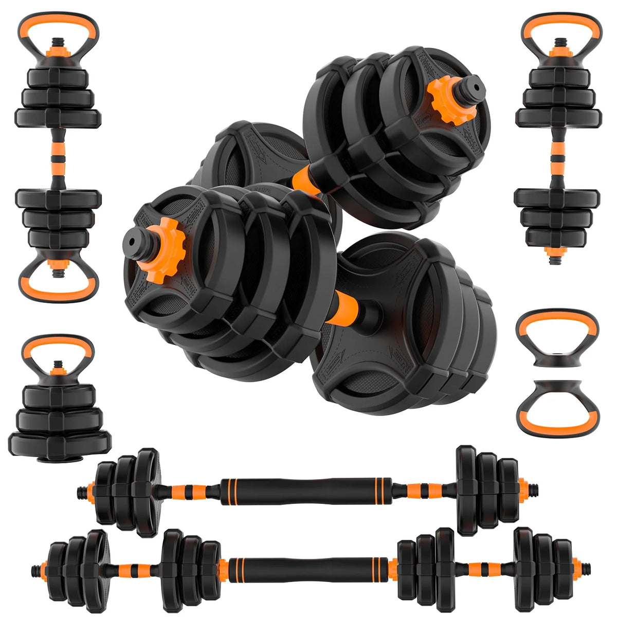 Adjustable Weight Dumbbell Set with Connector C327
