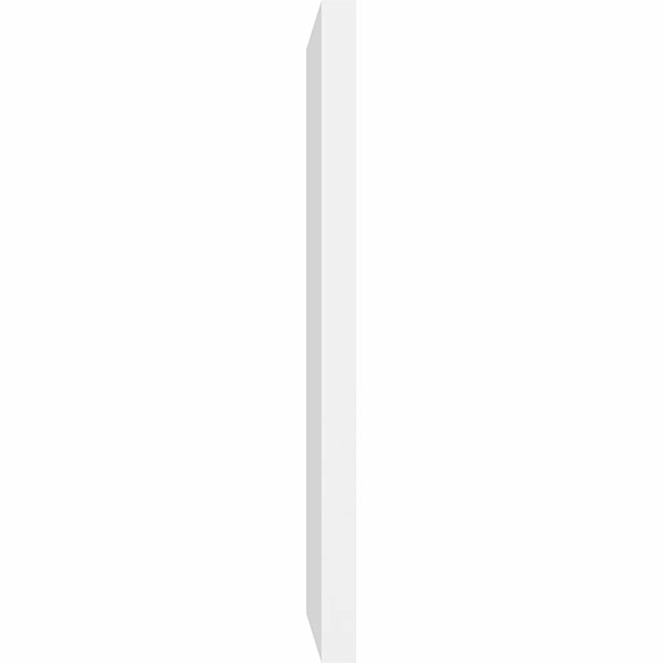 PVC Gable Vent Non-Functional with Brickm C9564