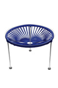 Chrome Frame Deep Blue Table O824435