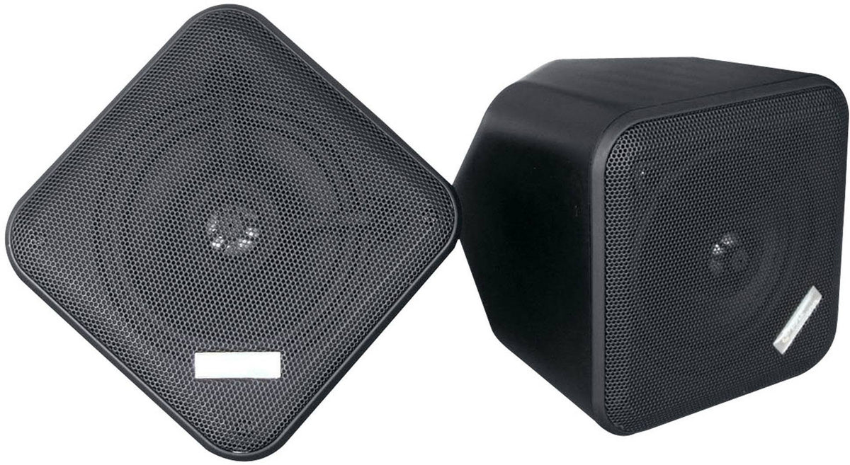 Black Two-Way Indoor/Outdoor Speaker I759