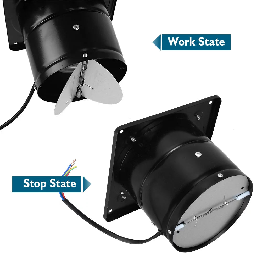 6 Inch Wall Mounted Exhaust Fan C586