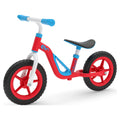Lightweight Toddler Balance Bike with Carry Handle, Adjustable Seat and Handlebar, 10-inch Wheels, Red J557256