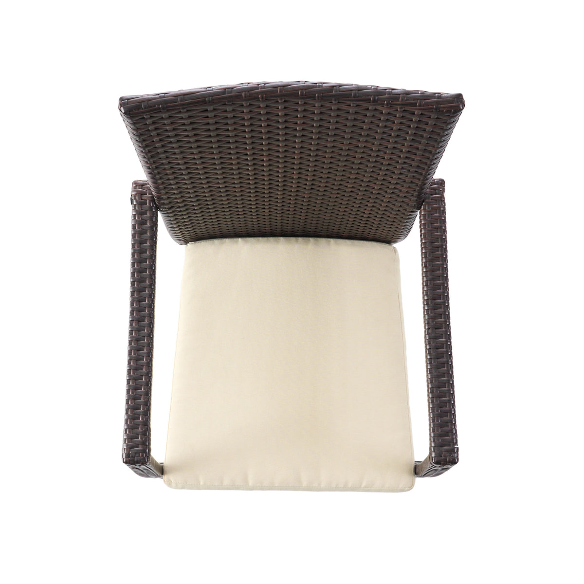 Multibrown Wicker Dining Chair (Set of 2) W74932
