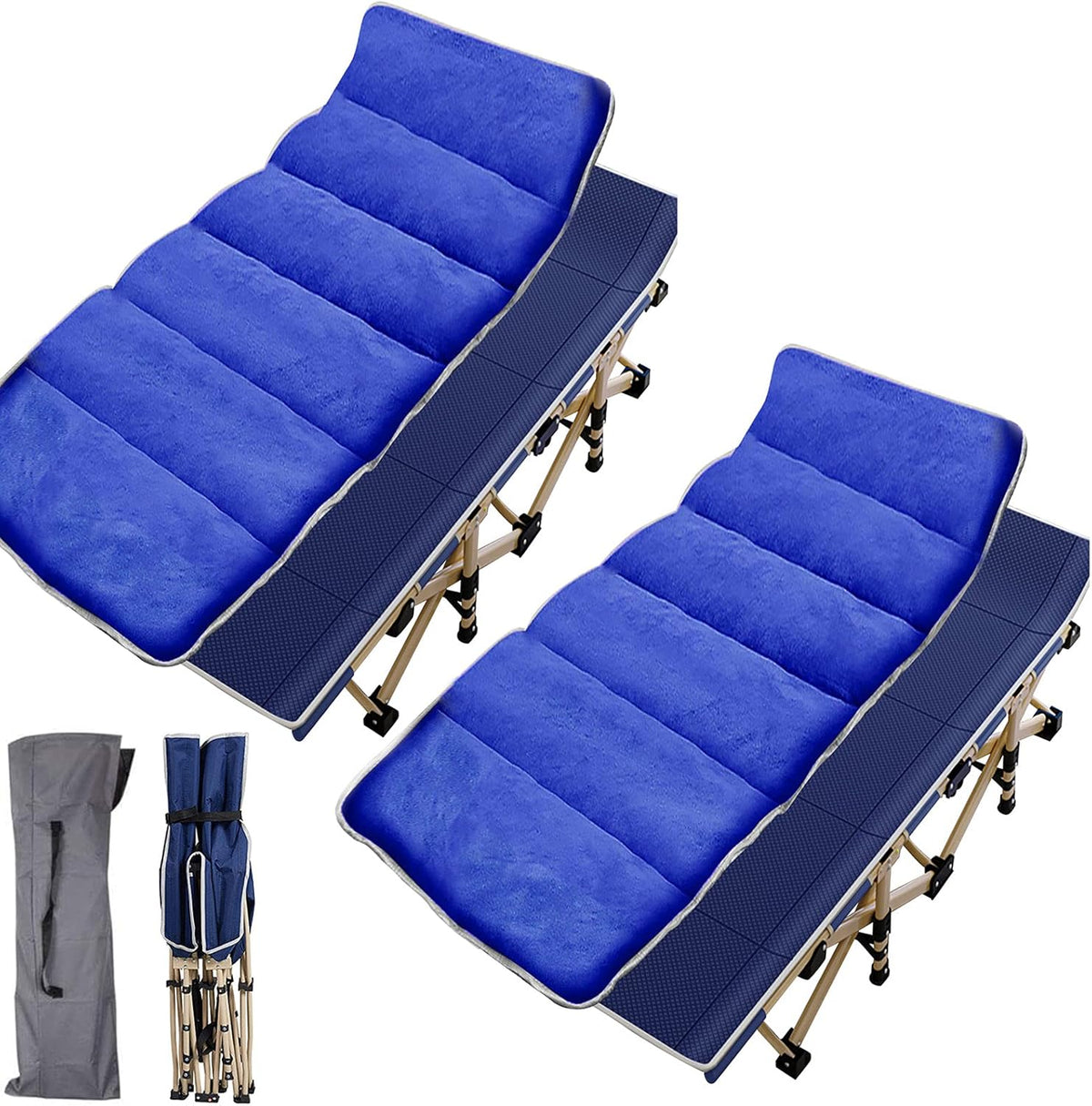 Camping Cot Folding Bed with Carry Bag M3685