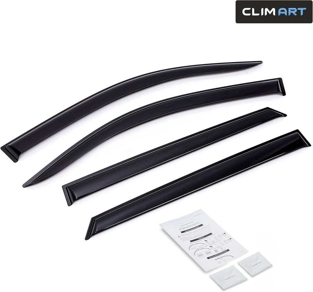 4pcs Dark Smoke Rain Guards for Hyundai Tucson 2016-2020 Y239