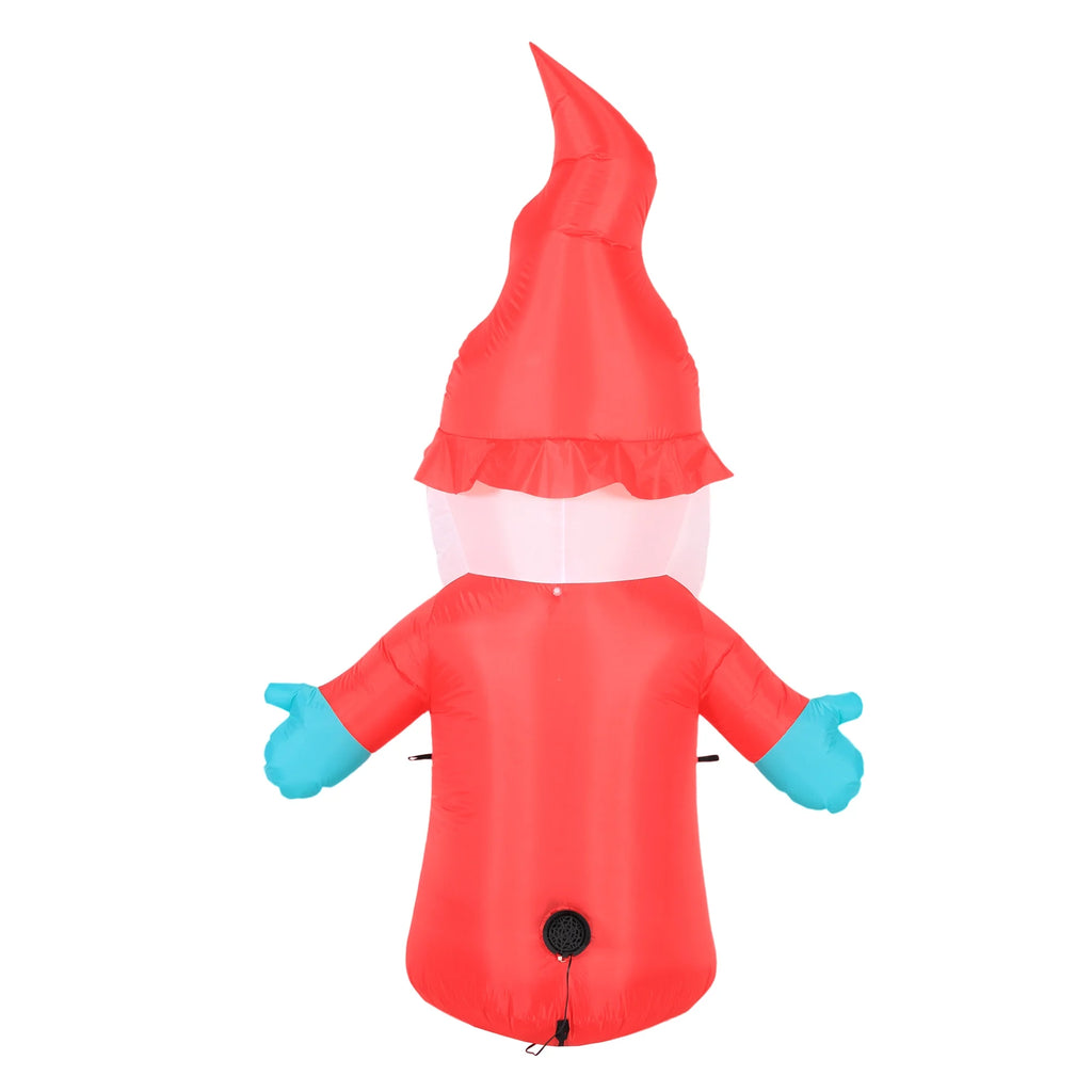 Red Inflatable Christmas Gnome 6 FT T5616