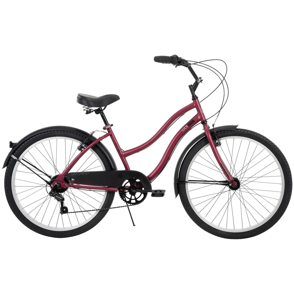 Pink 26-inch 7-speed Cruiser Bike D30772