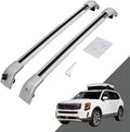 Roof Rack Side Rails Cross Bars for KIA Telluride 2020 2021 2022 (Silver) P874