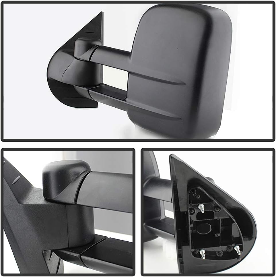 Manual Non Heat Towing Telescoping Side Mirrors N9107