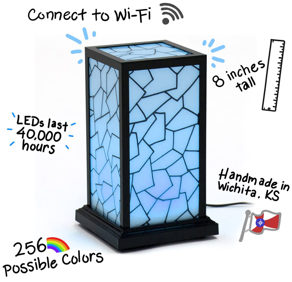 Set of 2 Friendship Lamps Z4341