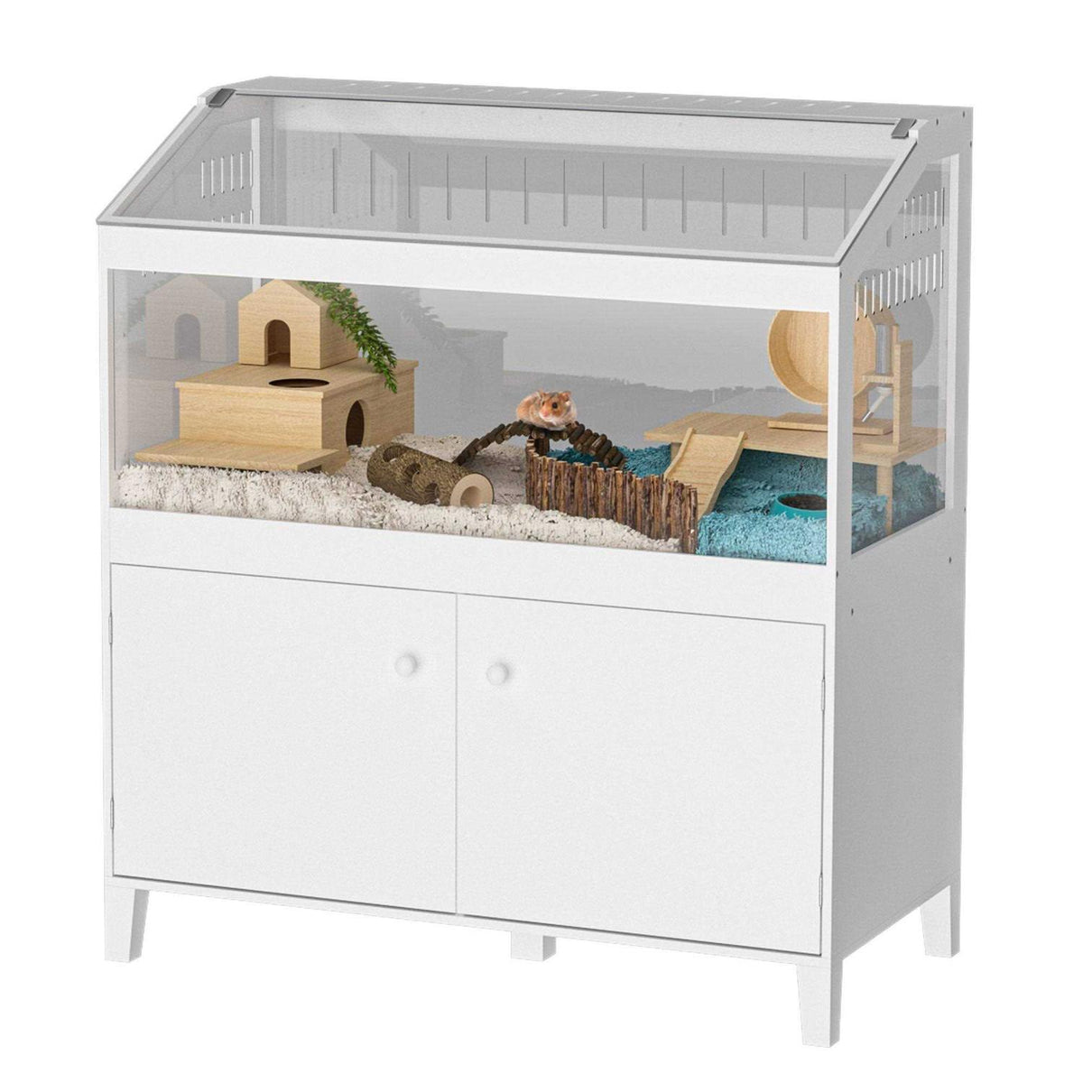 Hamster Cage with Storage Cabinet C507