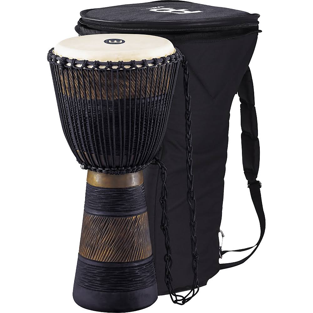 Wood Djembe with Bag D3850
