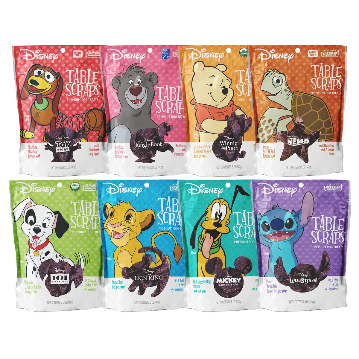 5 oz Real Meat Variety Pack Dog Treats M408